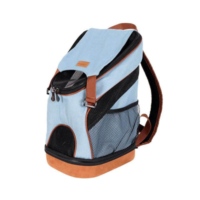 Denim Fun Lightweight Pet Backpack-0